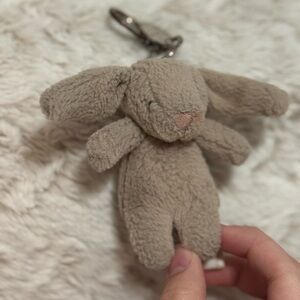 Jellycat Beige Bunny Keychain